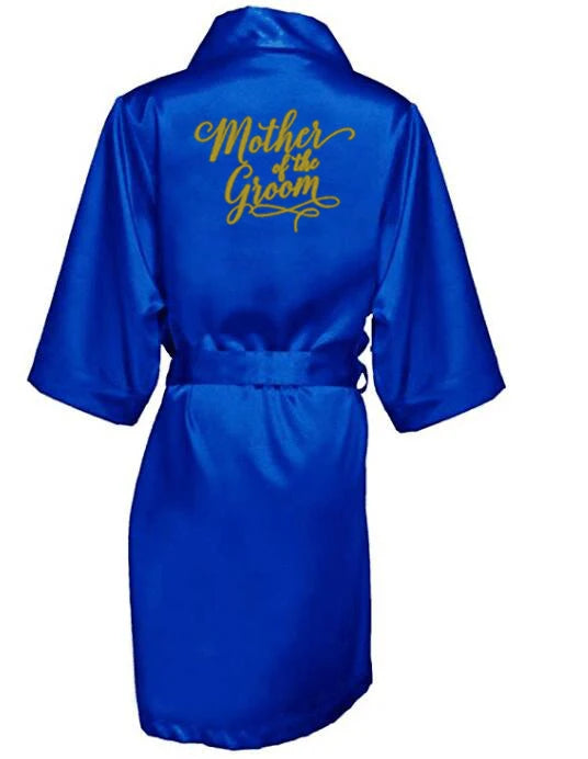 Royal Blue Bridal Party Robes