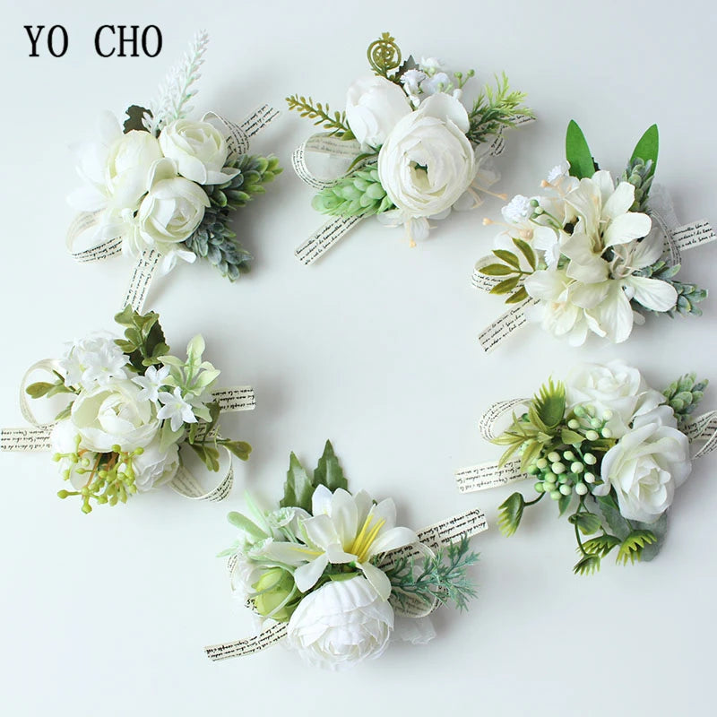 Wedding Wrist Corsages