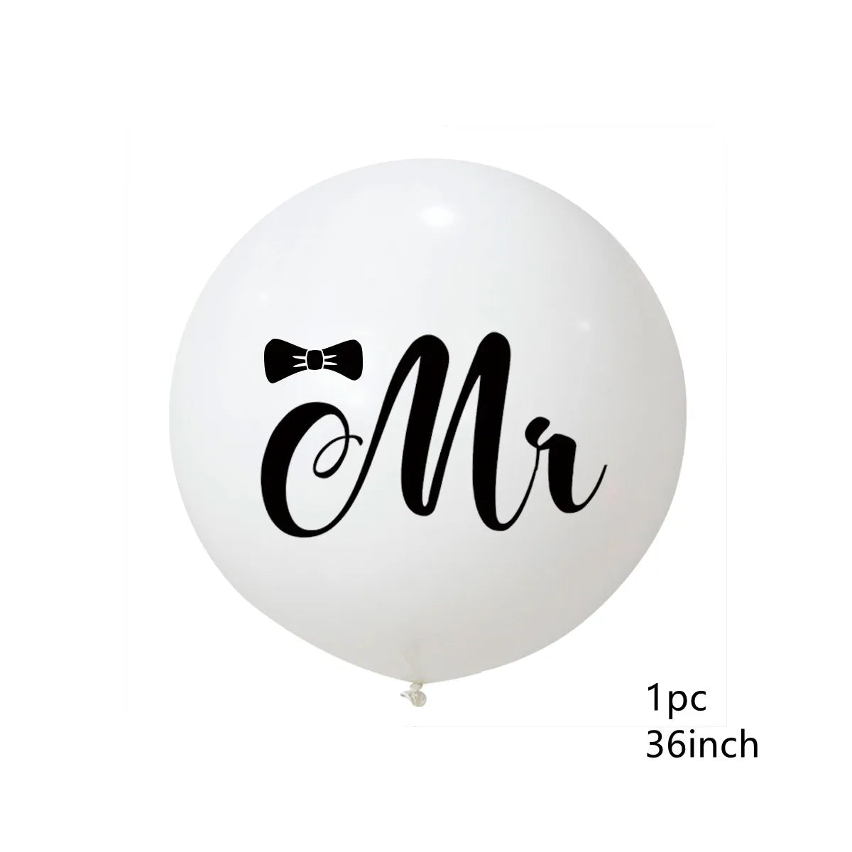 Giant Mr & Mrs Balloons