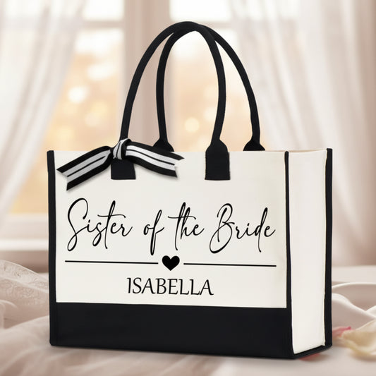 Personalised Name Bridal Party Bag