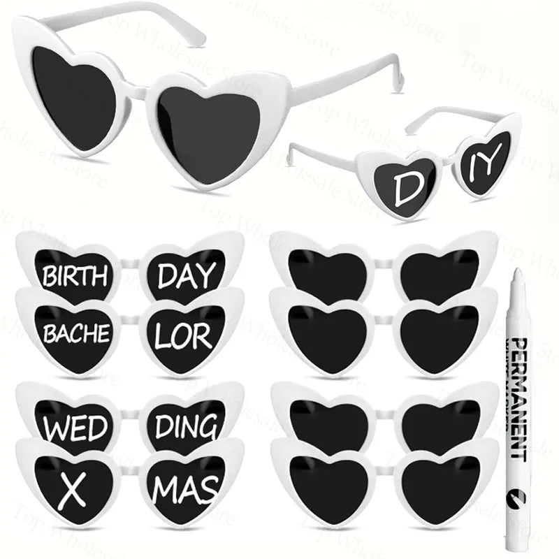 DIY Personalise Sunglasses Wedding Favours