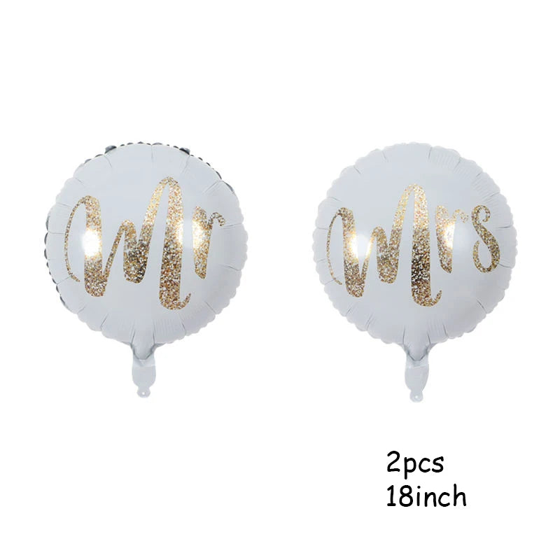 Giant Mr & Mrs Balloons