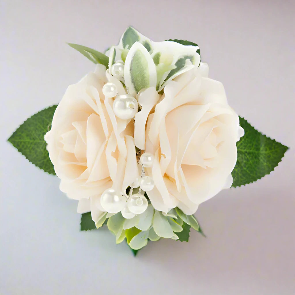 Clip-On Wedding Corsage