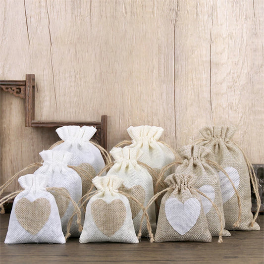 10 Rustic Wedding Favour Bags