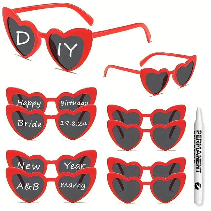 DIY Personalise Sunglasses Wedding Favours