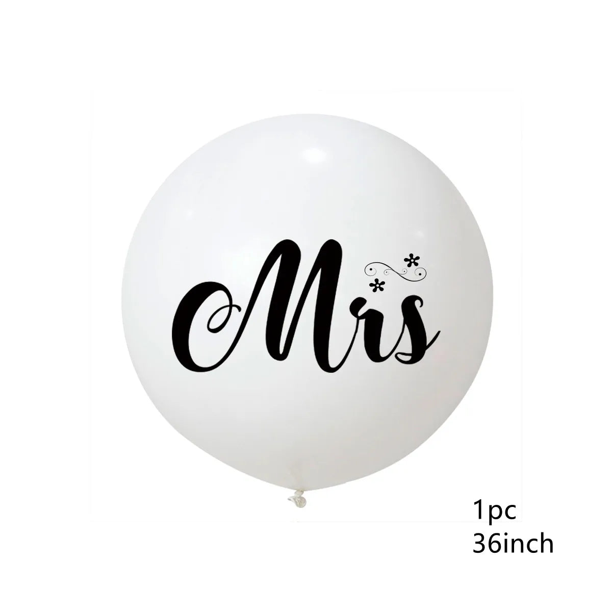Giant Mr & Mrs Balloons
