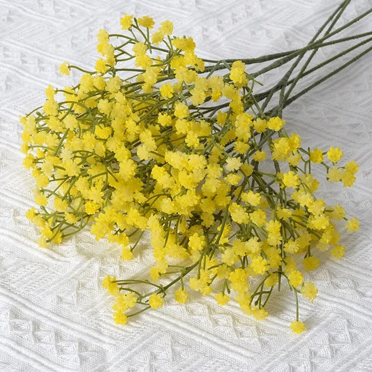 Artificial Gypsophila (Yellow)