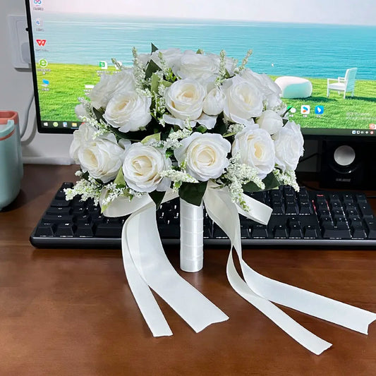 White Wedding Bouquet
