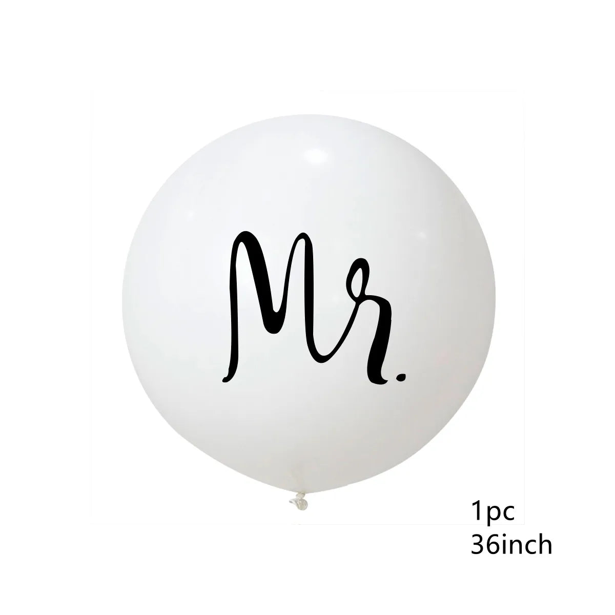 Giant Mr & Mrs Balloons
