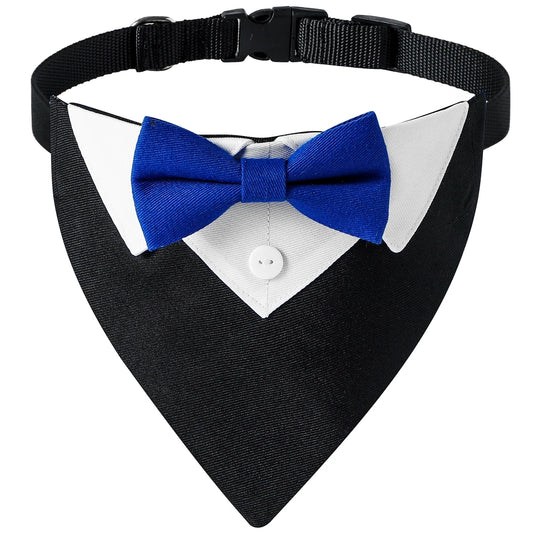 Bow Tie Dog Collar Tuxedo