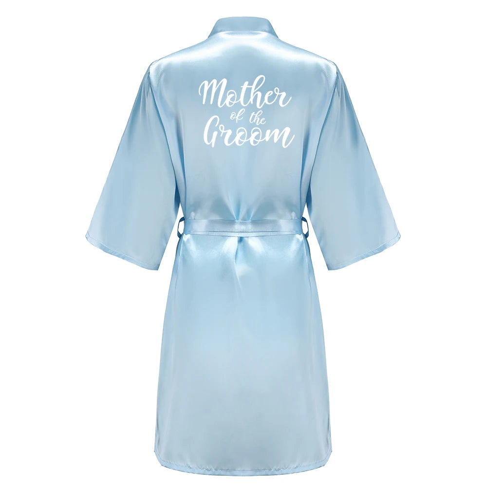 Light Blue Bridal Party Robes