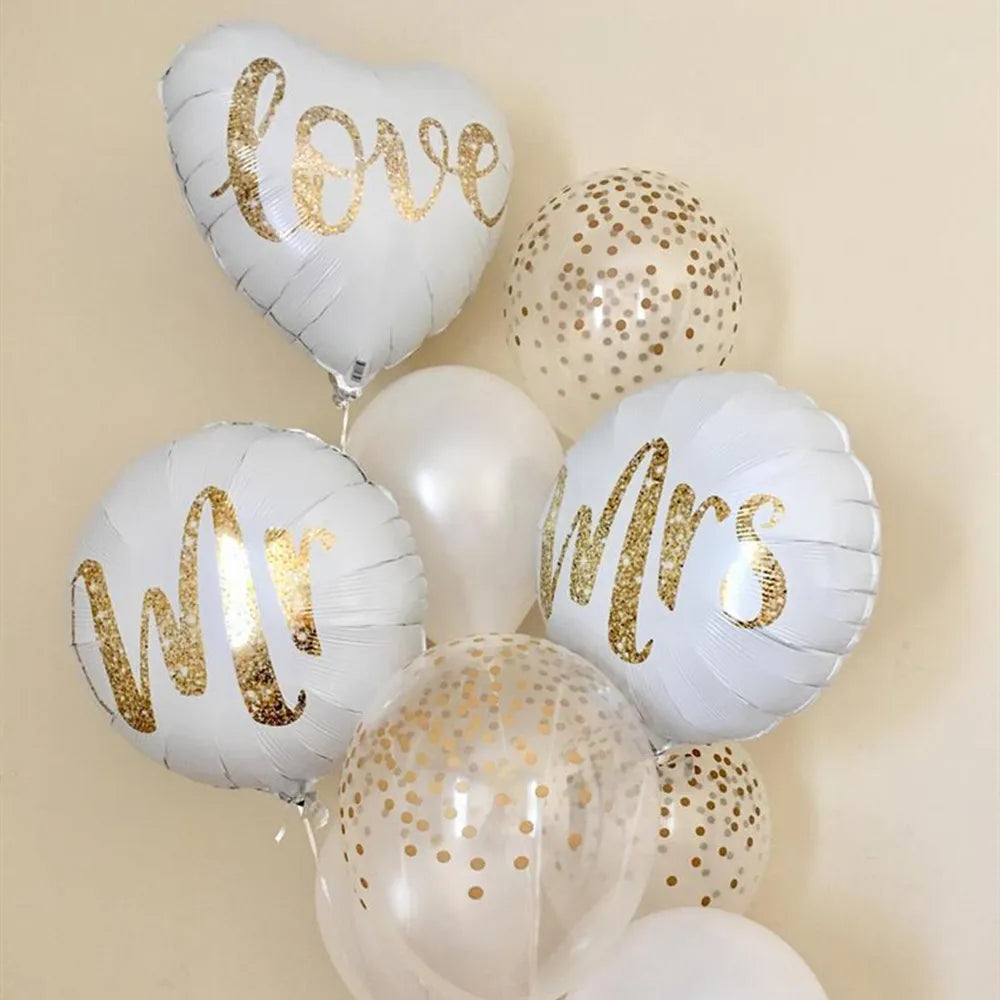Giant Mr & Mrs Balloons