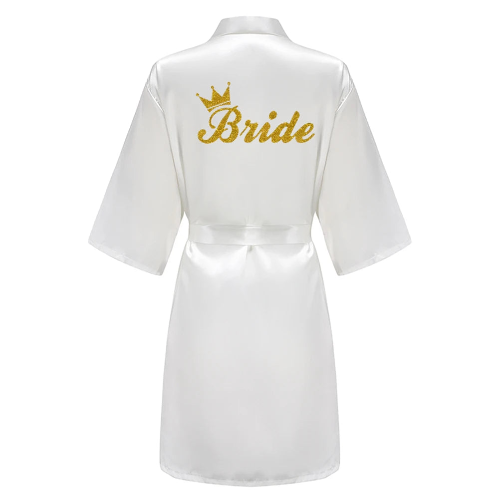 Rose Gold Bridal Party Robes