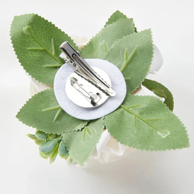 Clip-On Wedding Corsage