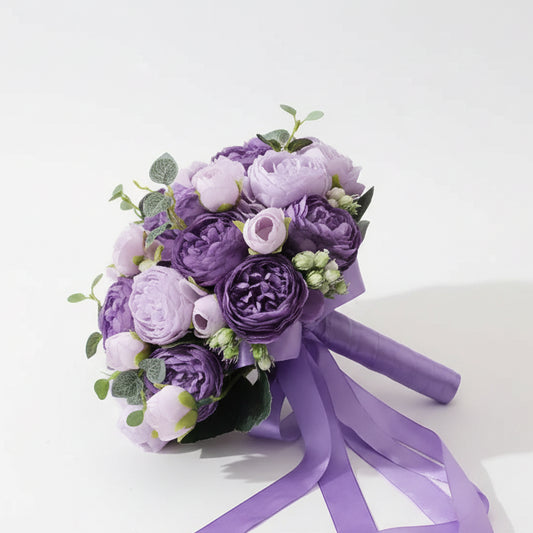 Purple Wedding Bouquet