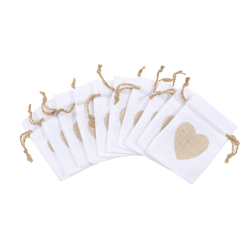 10 Rustic Wedding Favour Bags