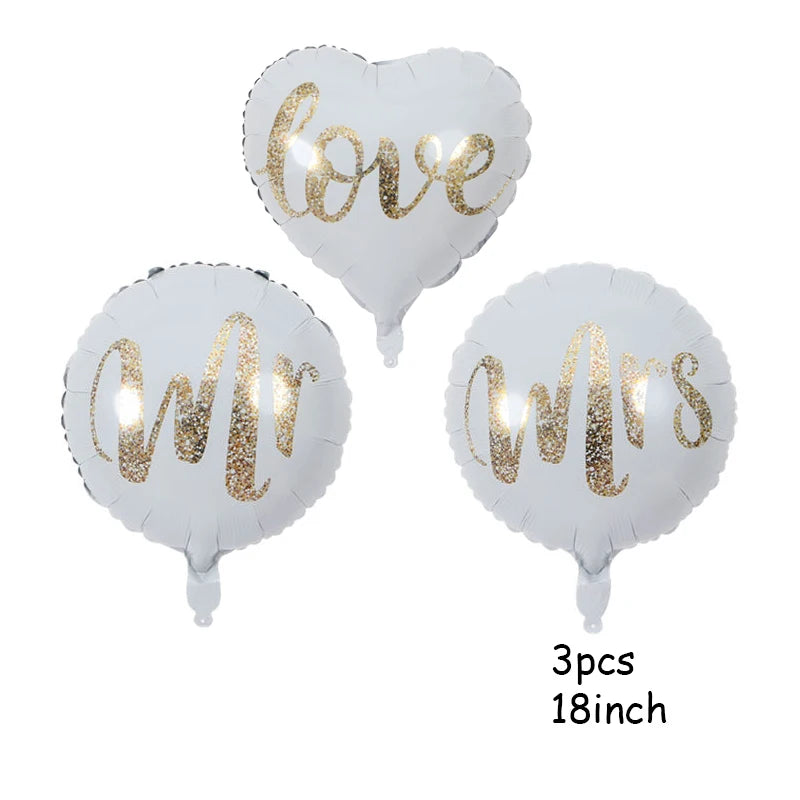 Giant Mr & Mrs Balloons