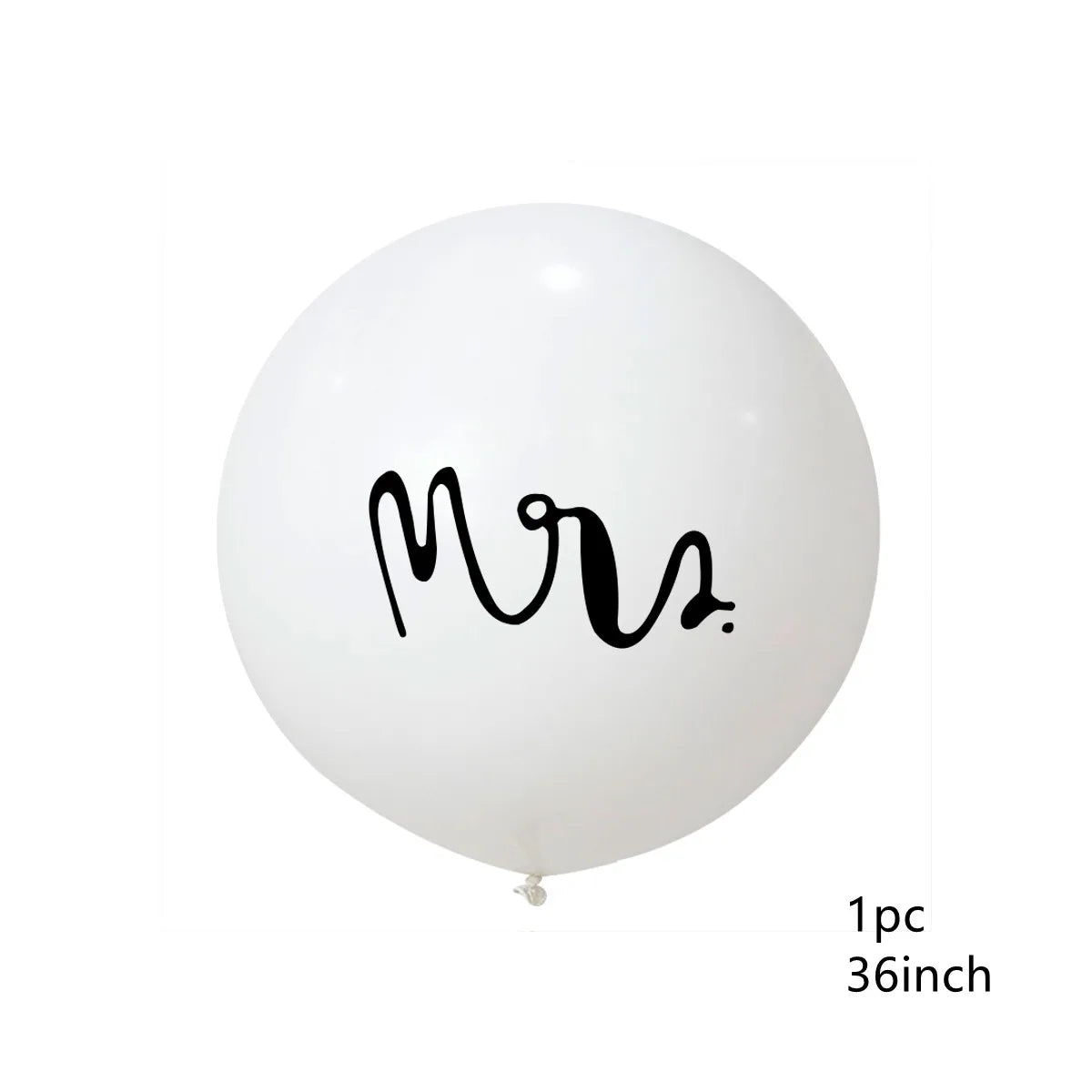 Giant Mr & Mrs Balloons