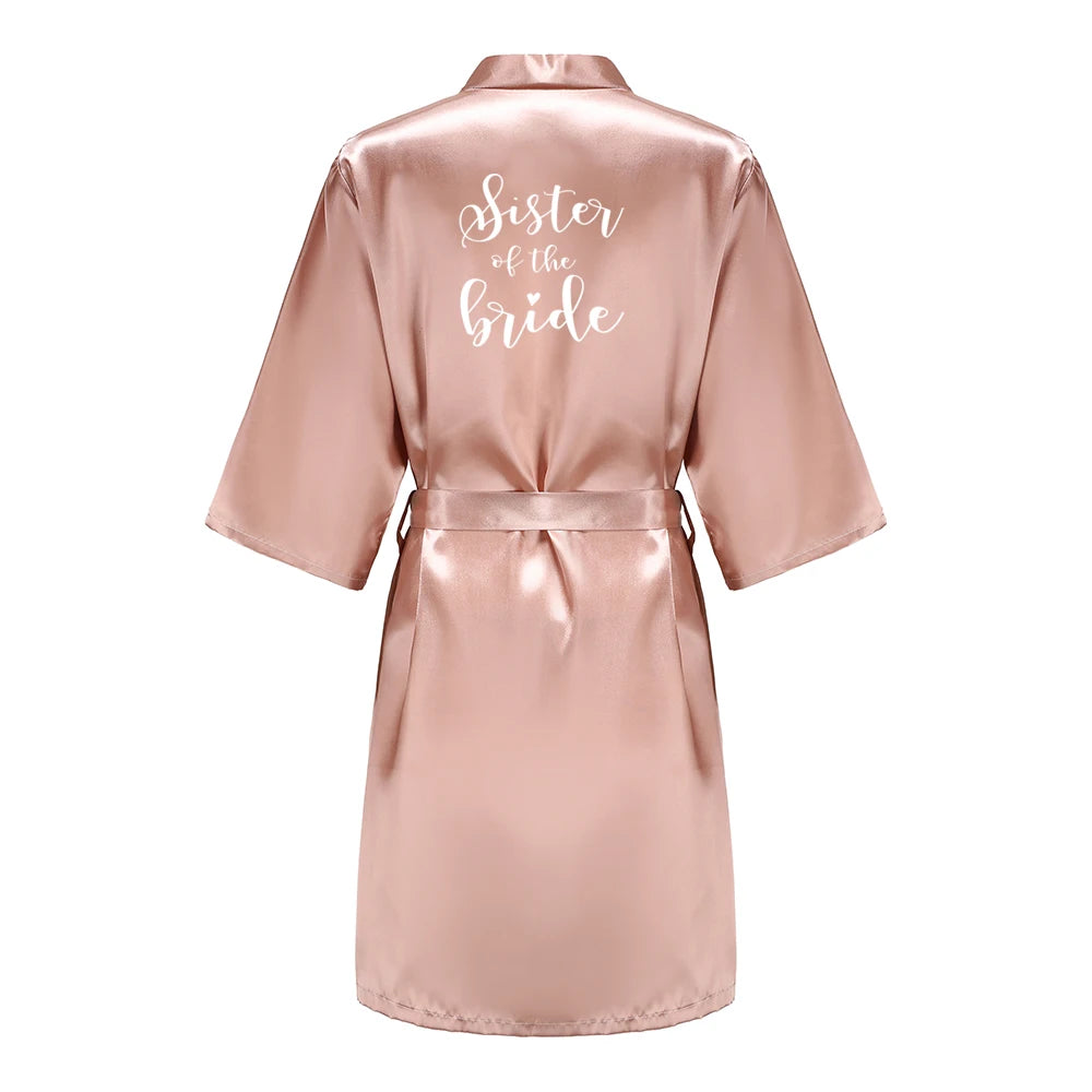 Rose Gold Bridal Party Robes