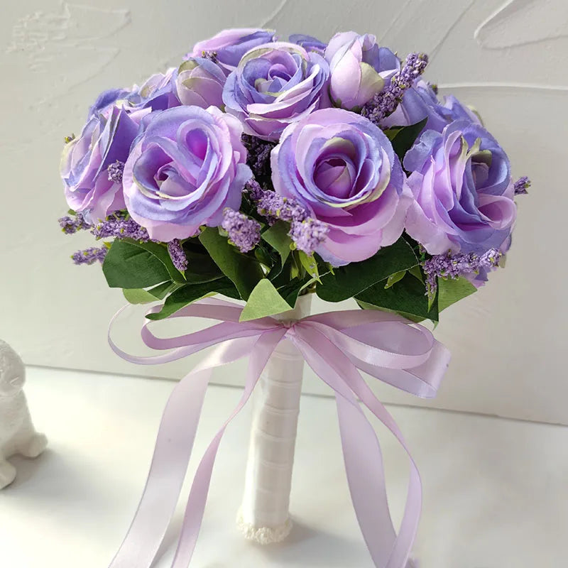 Purple Wedding Bouquet