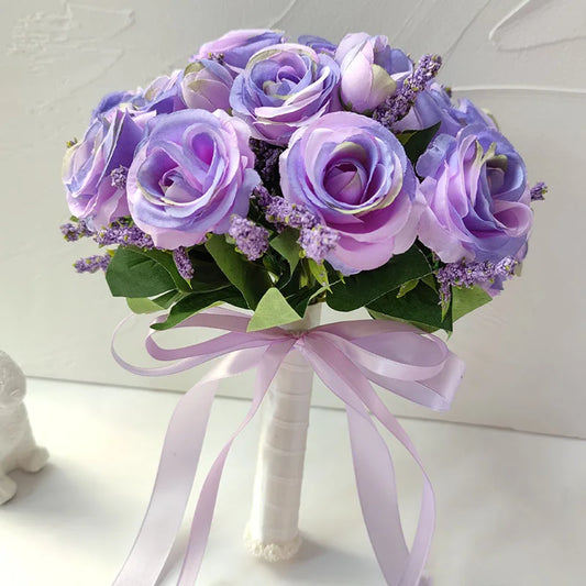 Purple Wedding Bouquet