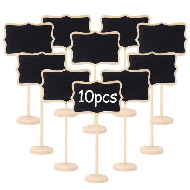 Chalkboard Table Number Signs