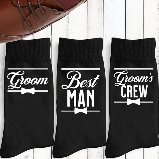 Groom & Groomsmen Wedding Socks