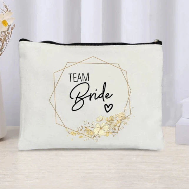 Bride & Team Bride Makeup Bags