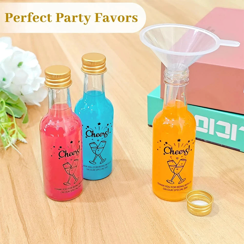50 Mini Bottles – Wedding Favour Gift Set