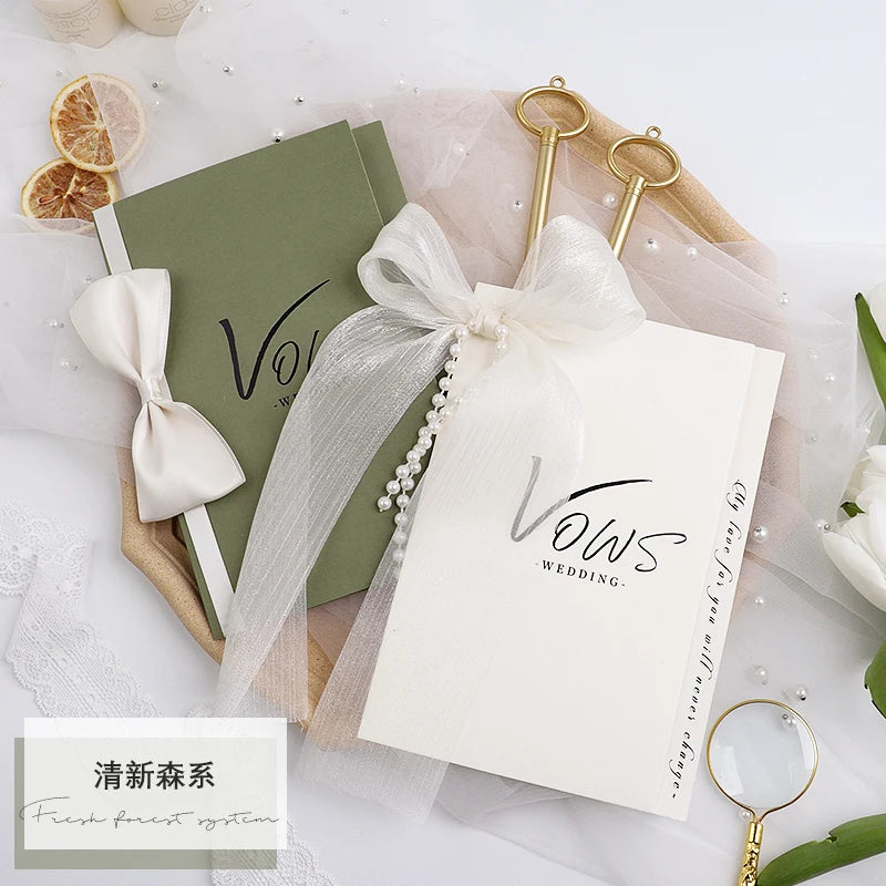 Wedding Vows Cards