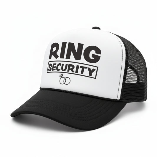 "Ring Security" Wedding Hat