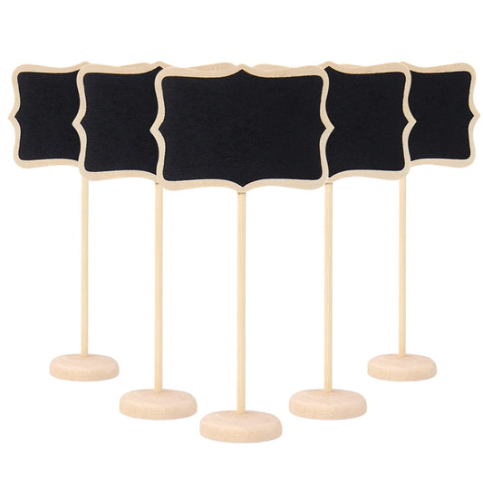 Chalkboard Table Number Signs