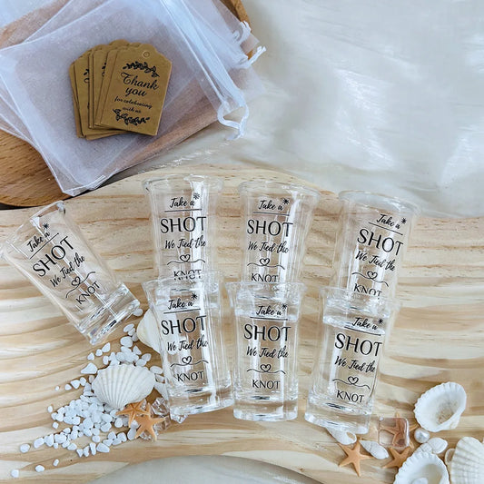 Shot Glass Wedding Favour Sets