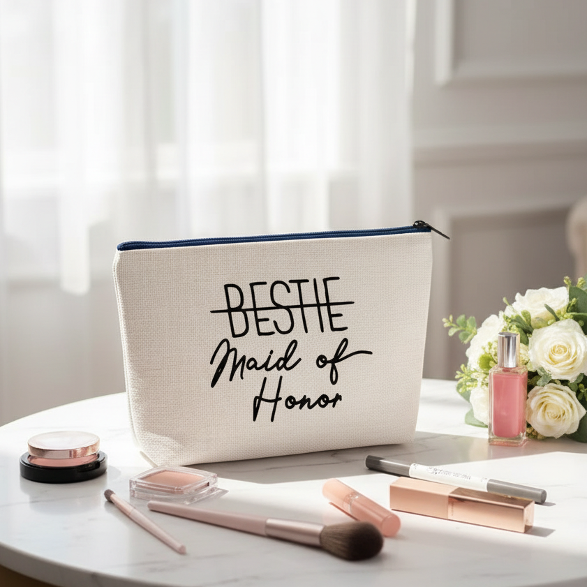 Maid of Honor Make Up Bag
