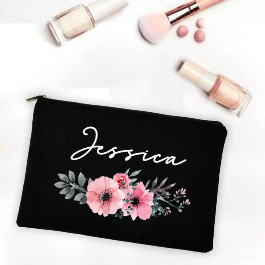 Personalised Bridal Party Make Up Bag