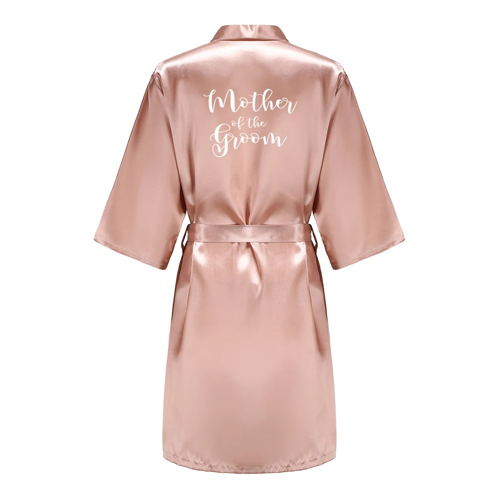 Dusky Pink Bridal Party Robes