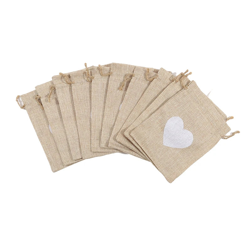 10 Rustic Wedding Favour Bags