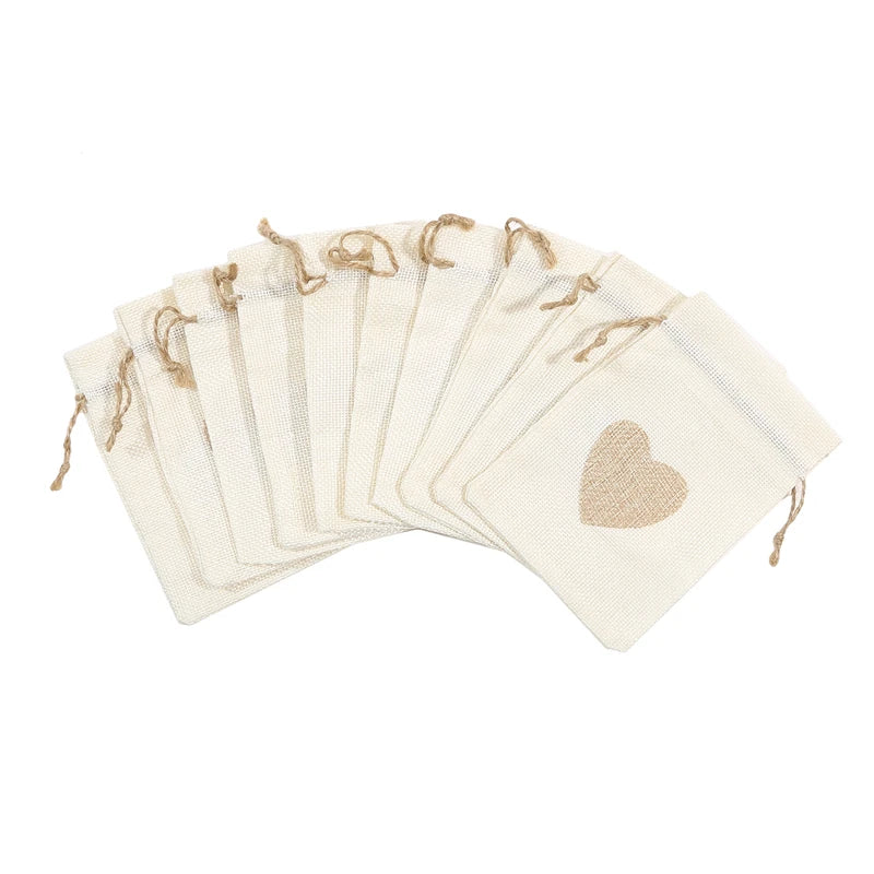 10 Rustic Wedding Favour Bags