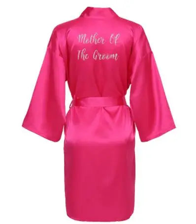 Hot Pink Bridal Party Robes