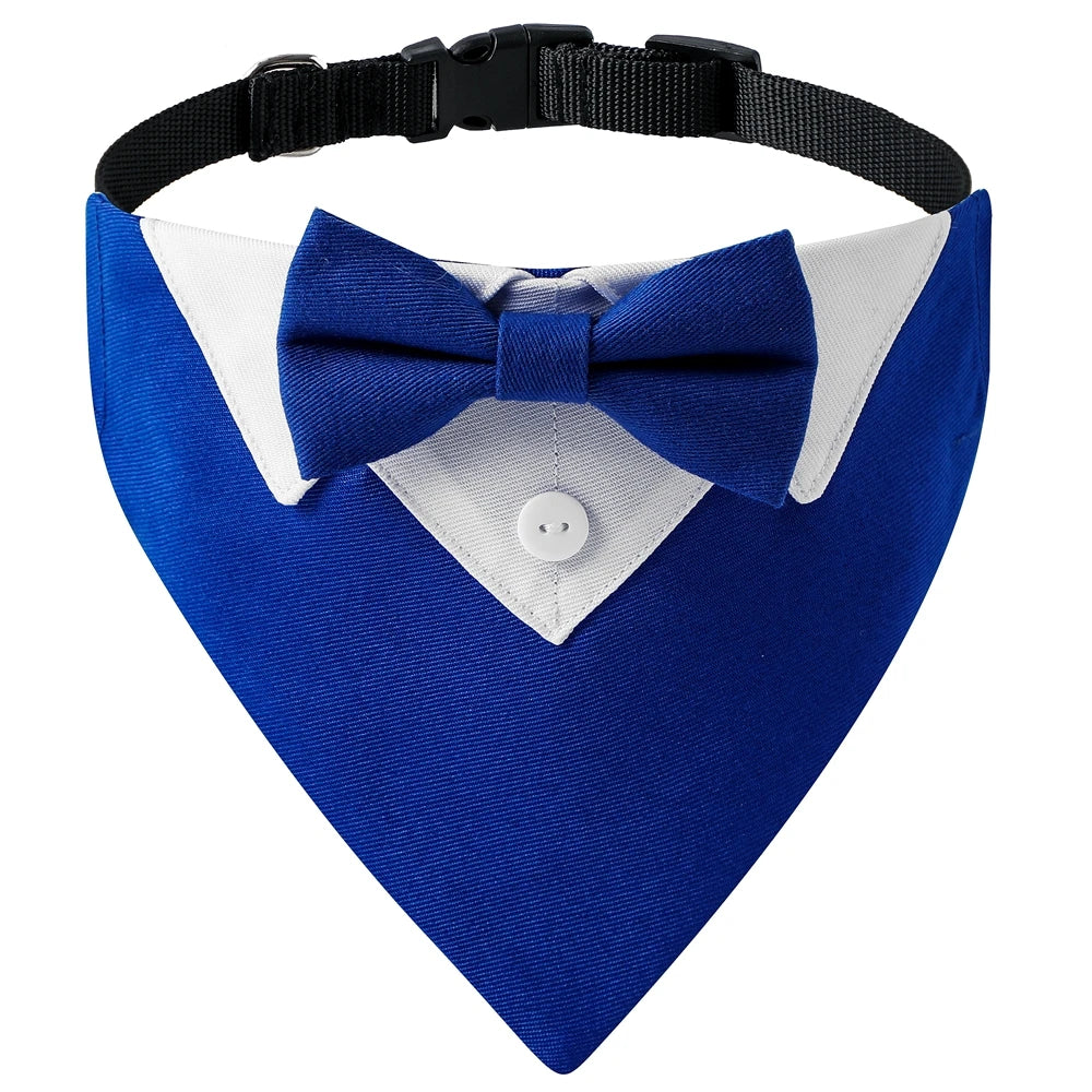 Bow Tie Dog Collar Tuxedo
