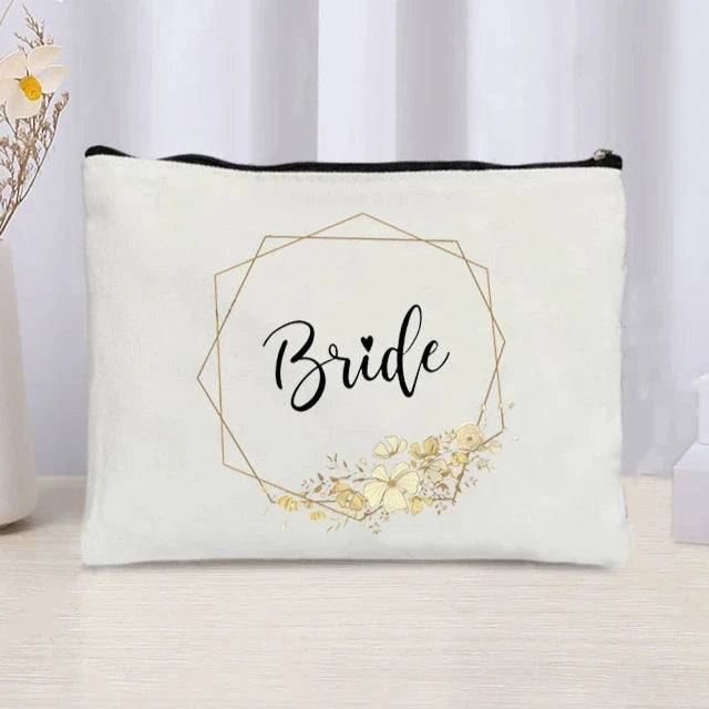 Bride & Team Bride Makeup Bags