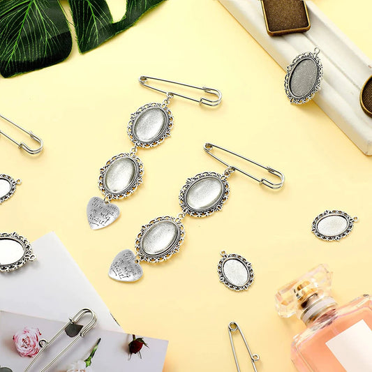 Bouquet Photo Memorial Pendant