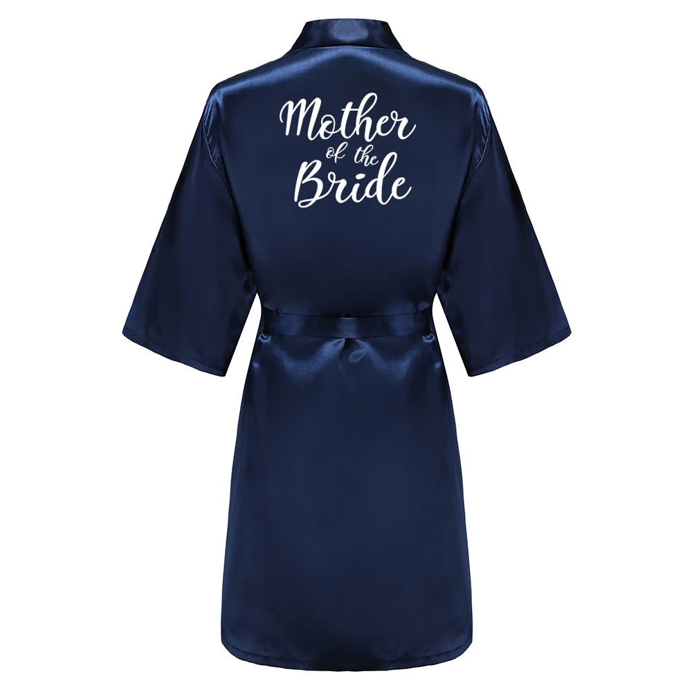 Navy Blue Bridal Party Robes