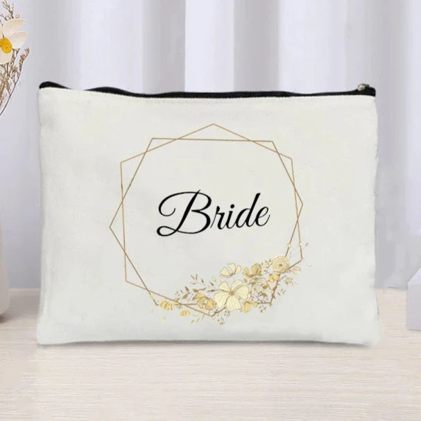 Bride & Team Bride Makeup Bags