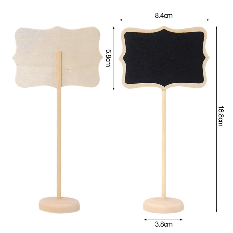Chalkboard Table Number Signs