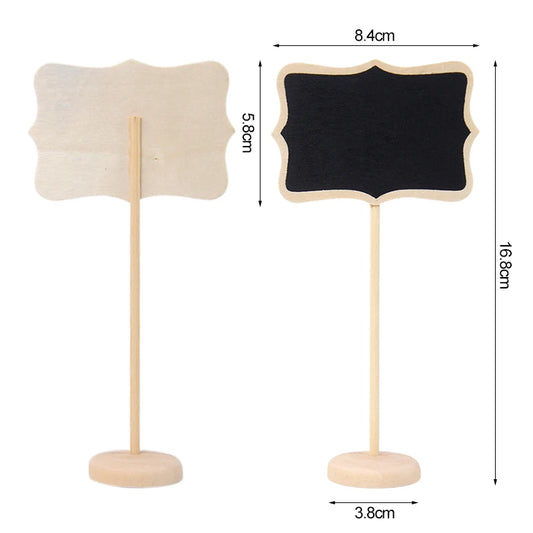 Chalkboard Table Number Signs