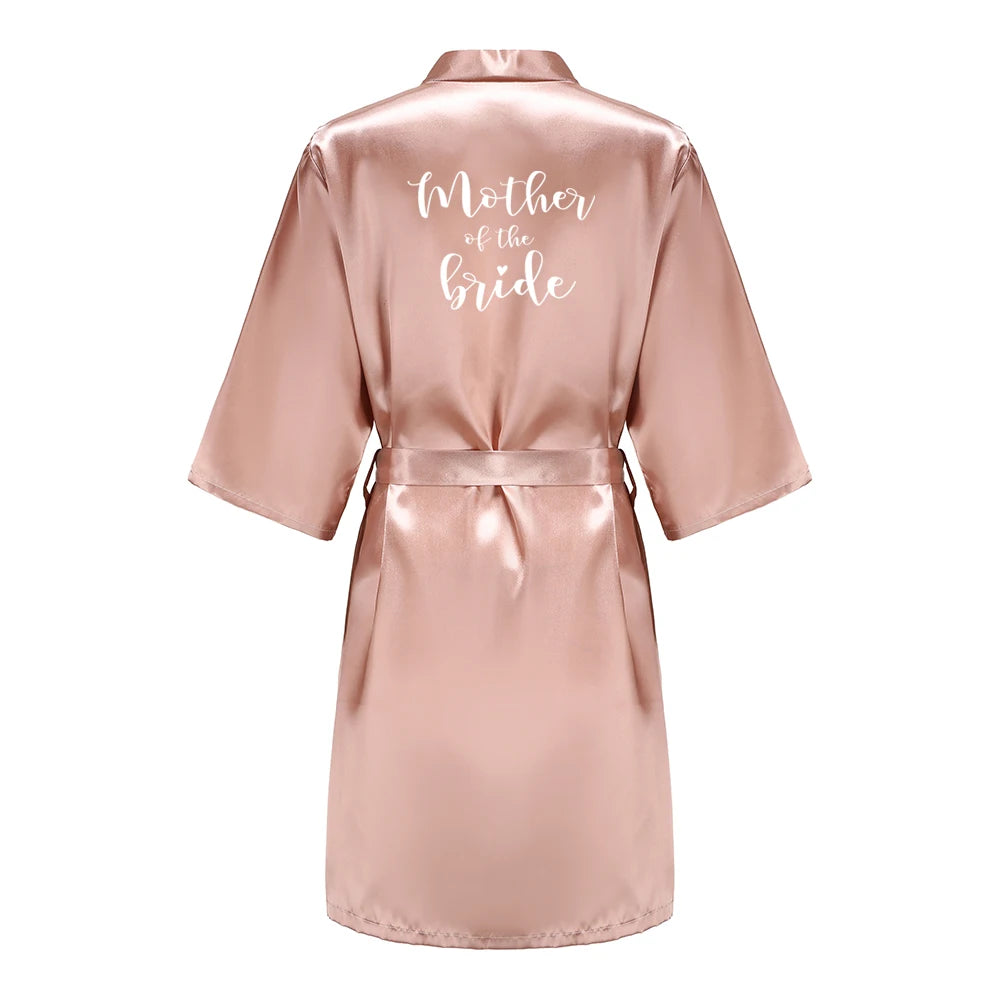 Rose Gold Bridal Party Robes