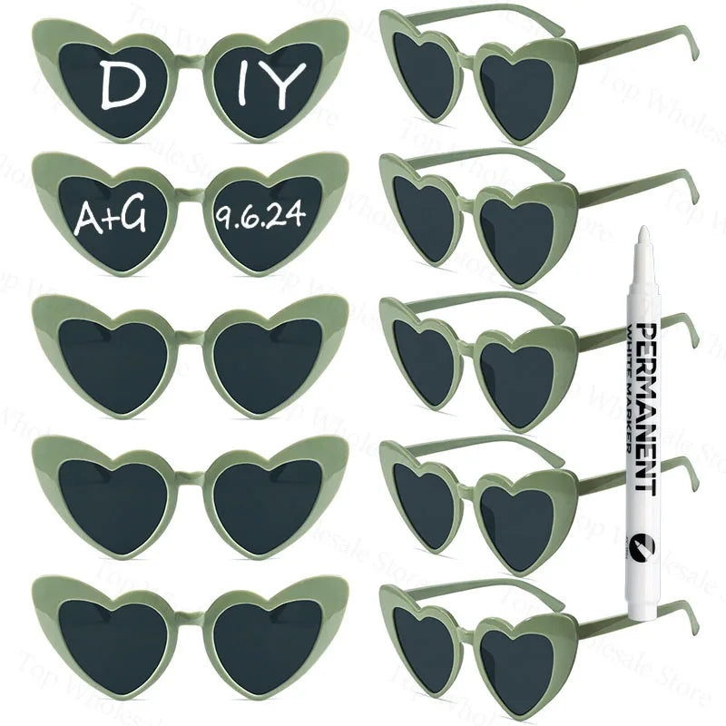 DIY Personalise Sunglasses Wedding Favours