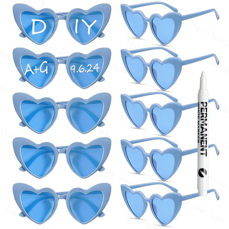 DIY Personalise Sunglasses Wedding Favours
