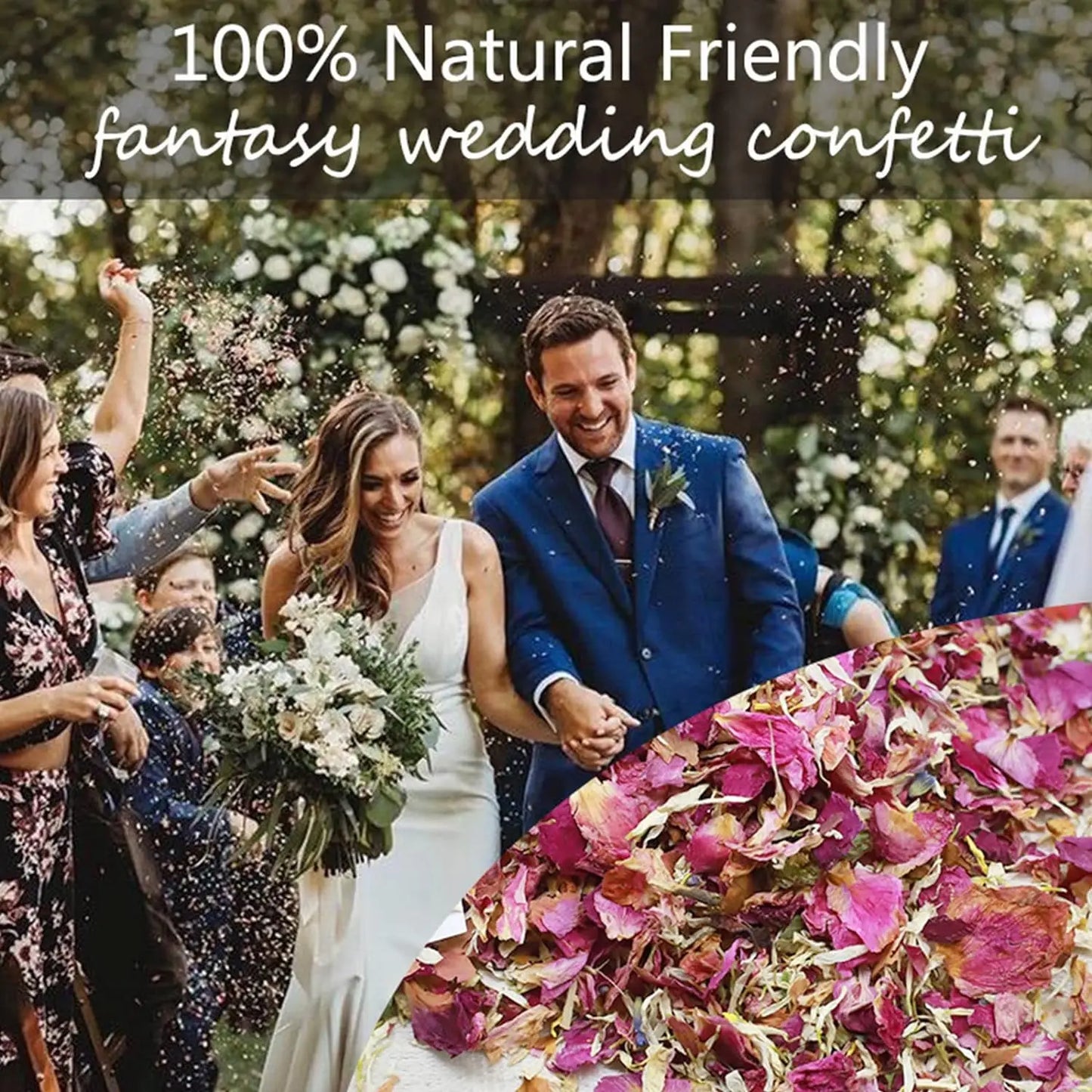 Biodegradable Natural Flower Petal Confetti